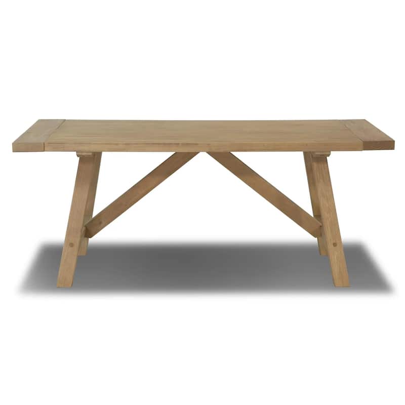 Cascais 72" Rectangular Table with Farmhouse Base