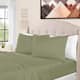Superior Egyptian Cotton 1500 Thread Count Bed Sheet Set - Queen - Sage