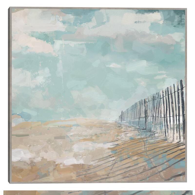 Coastal Shadows By Studio Arts Canvas Art Print
