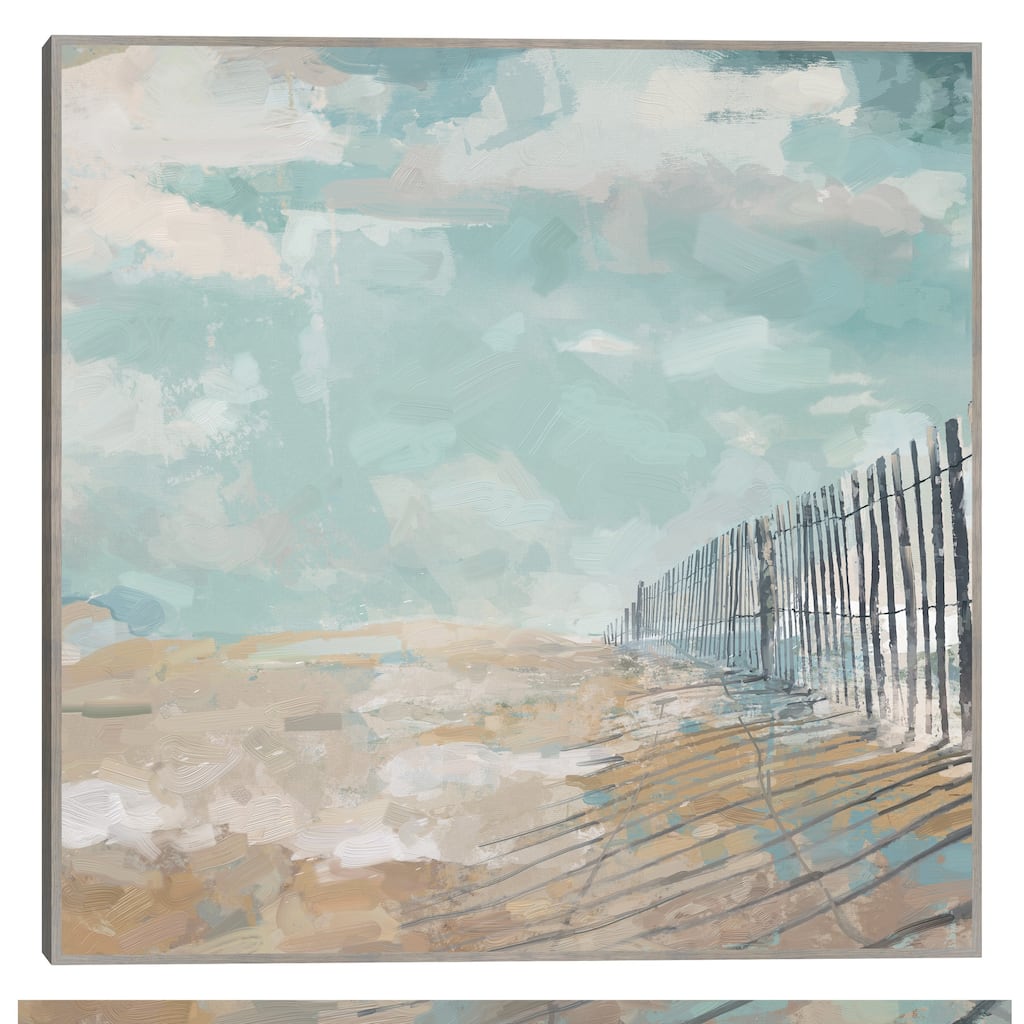 Coastal Shadows By Studio Arts Canvas Art Print
