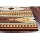preview thumbnail 8 of 13, Alora Decor Ryder Rust, Tan, Ivory, and Grey Hand-tufted Wool Rug 3' x 5' - Brown/Multi