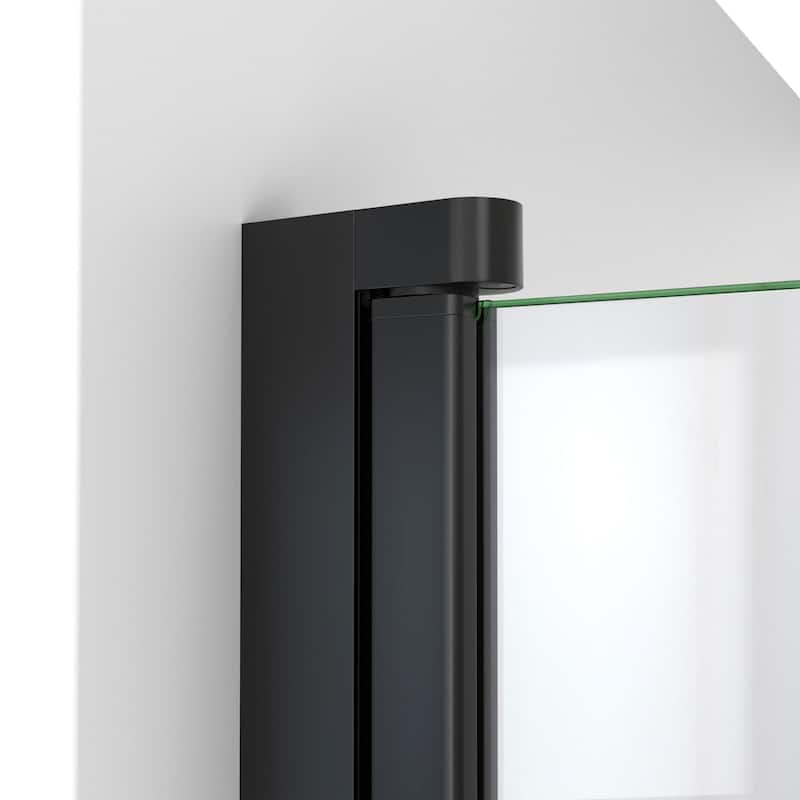 DreamLine Aqua-Q Swing 34 in. W x 58 in. H Frameless Tub Door