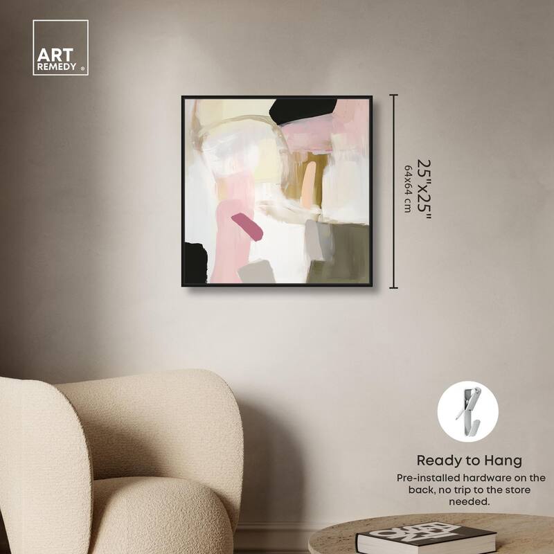 Dynamic Color III Canvas by Art Remedy