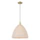 Option Antique Brass / Natural Shade