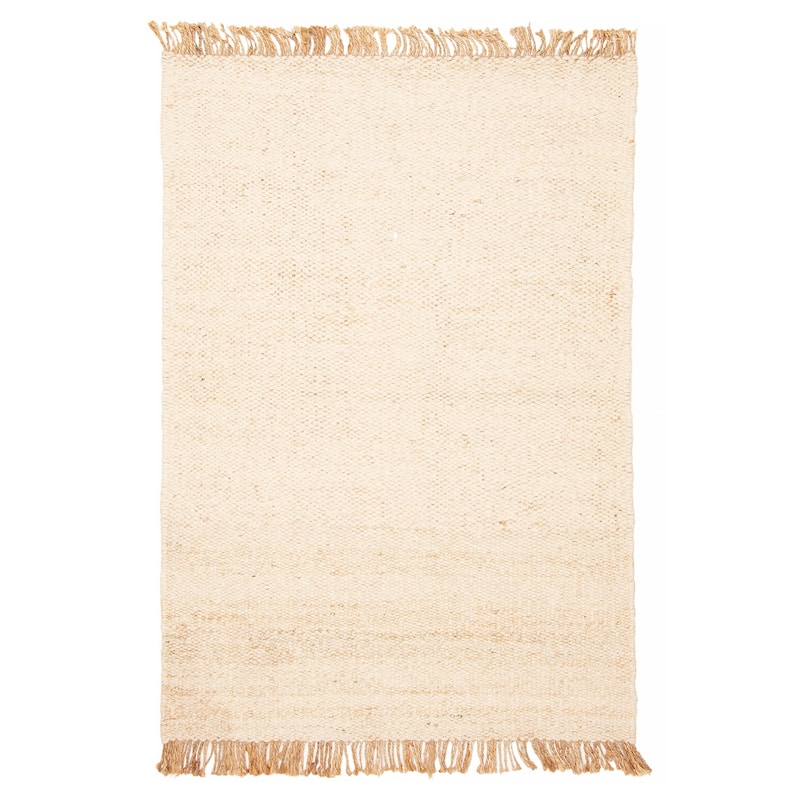 ECARPETGALLERY Flat-Weave Palas Denizli Cream Kilim - 4'11 x 7'3 - Cream - 4'11 x 7'3