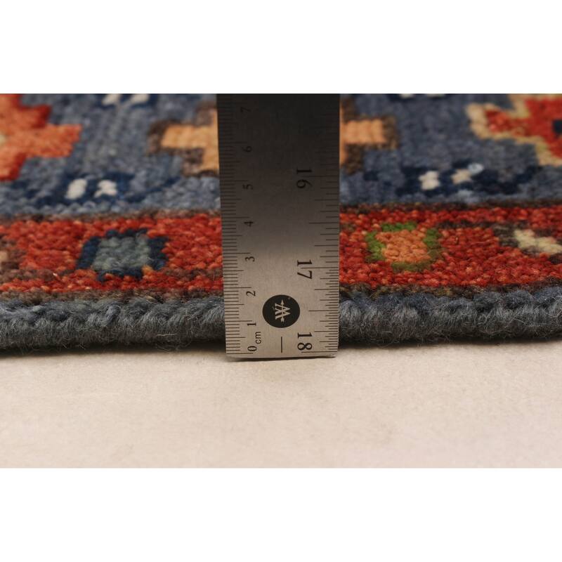 ECARPETGALLERY Hand-knotted Jules Serapi Slate Blue Wool Rug - 8'1 x 9'10