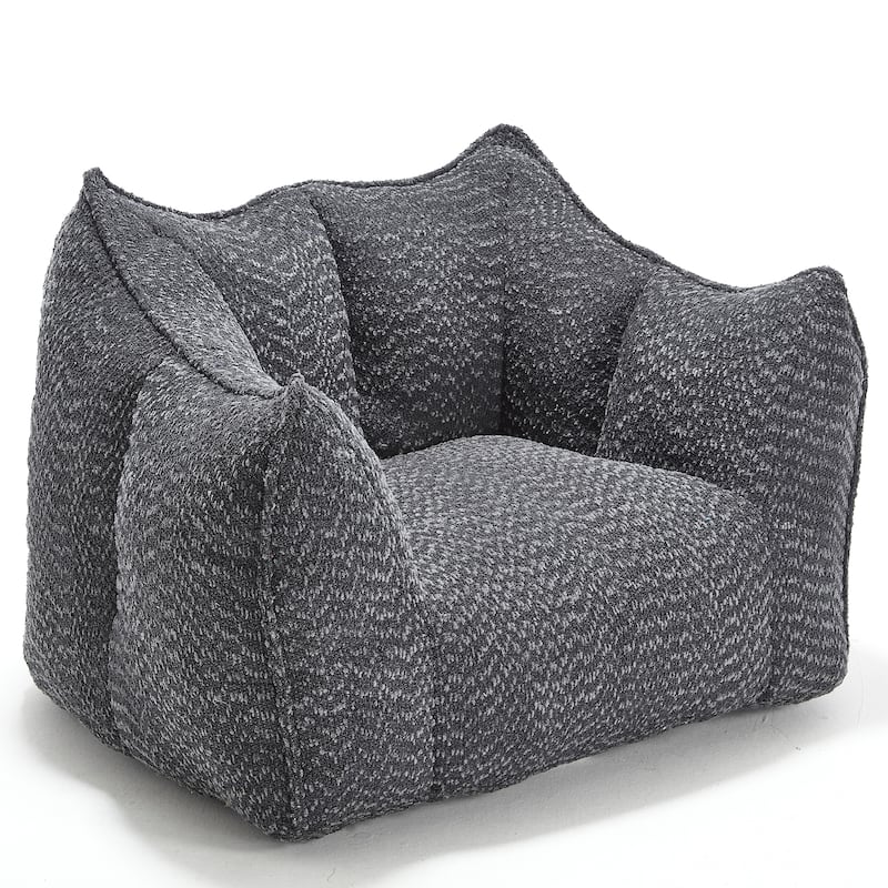 Lazy Bean Bag Chair with Arms for Living Room