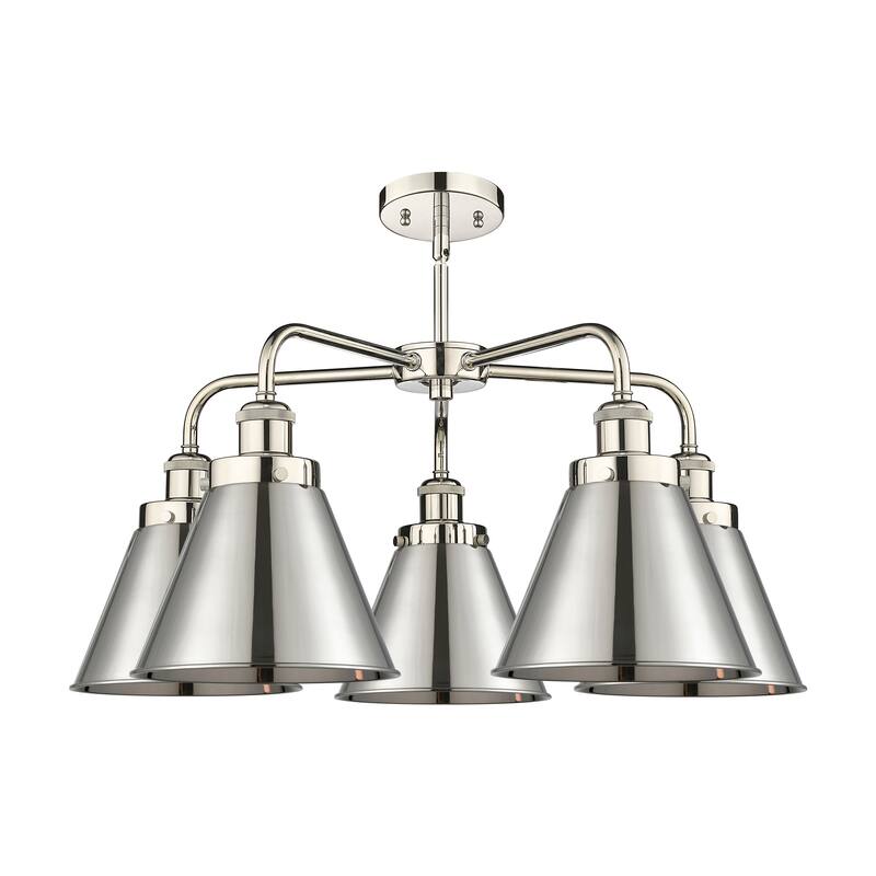 Innovations Lighting Ballston Urban - 5 Light 26" Stem Hung Chandelier