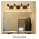 preview thumbnail 2 of 16, Oil Rubbed Bronze Bathroom Vanity Light