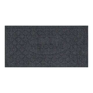 Mohawk Home Welcome Impressions All Weather Recycled Rubber Welcome Door Mat