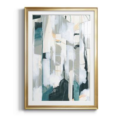Sea Cavern Strata I Premium Framed Print - Ready to Hang
