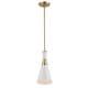preview thumbnail 5 of 5, Uttermost Eames 1 Light Modern Mini Pendant - 8"x 18.5"x 8"