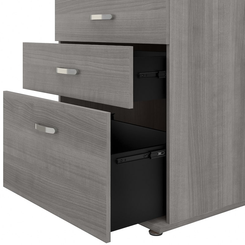 Universal 3 Piece Modular Closet Storage by Bush Business Furniture