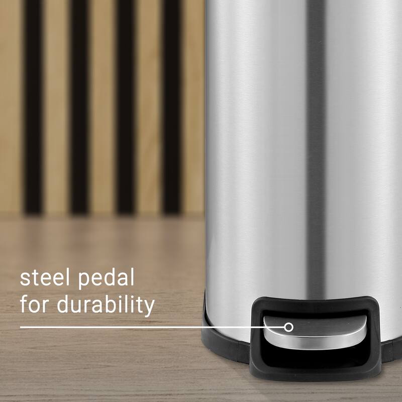 happimess Roland Step-Open Trash Can