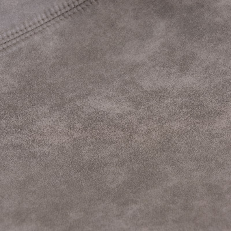 Leick Home Upholstered Steel Base Microfiber Bar Stool Set of 2 - N/A