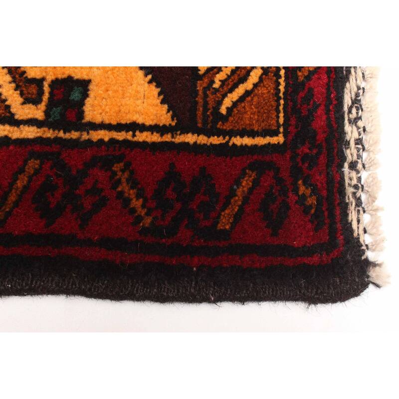 ECARPETGALLERY Hand-knotted Teimani Cream Wool Rug - 3'3 x 4'10