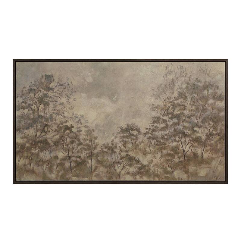Toulouse 40" H x 70" W Canvas Art, Beige