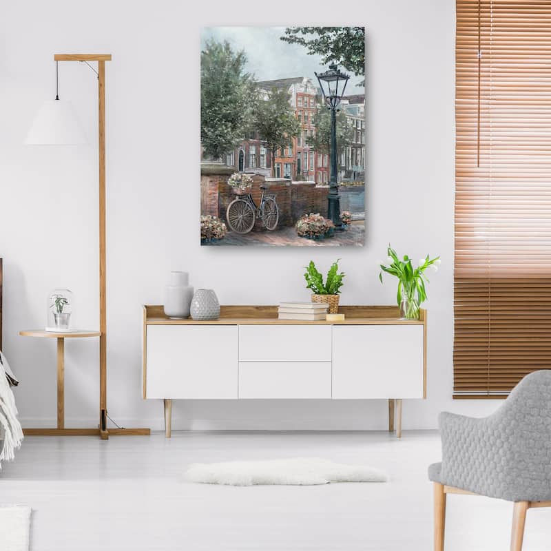 Matin De Village By Studio Arts Canvas Art Print