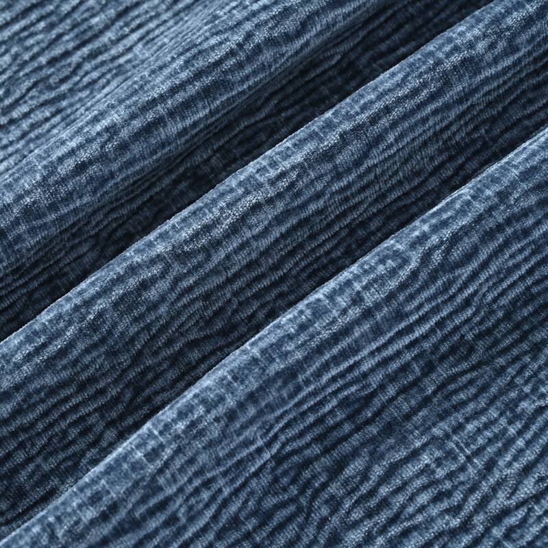 Modular L-Shape Sectional Sofa with Chaise, High Density Sponge Sectional Sofa, Chenille Fabric Sofa with 2 Throw Pillows