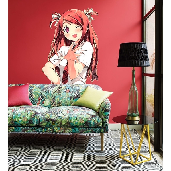 Anime Girl With The Guns Sticker, Anime Decal, Anime Wall Decor - Bed Bath  & Beyond - 33091682