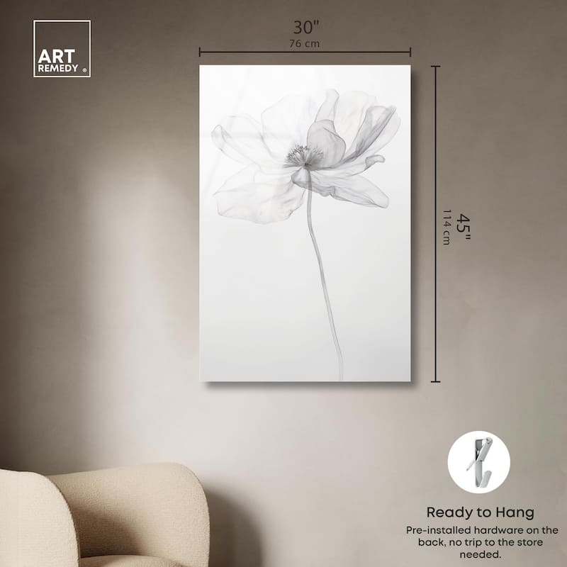 Fragile Beauty I Acrylic by Art Remedy, Ready to Hang