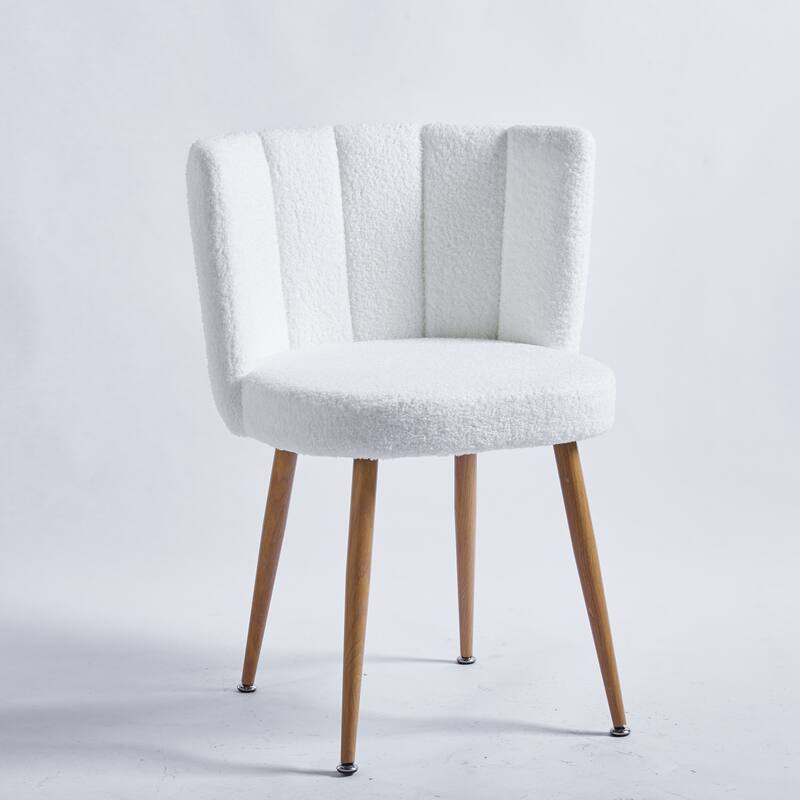 23.62" Accent Chairs with Iron Legs (Set of 2)