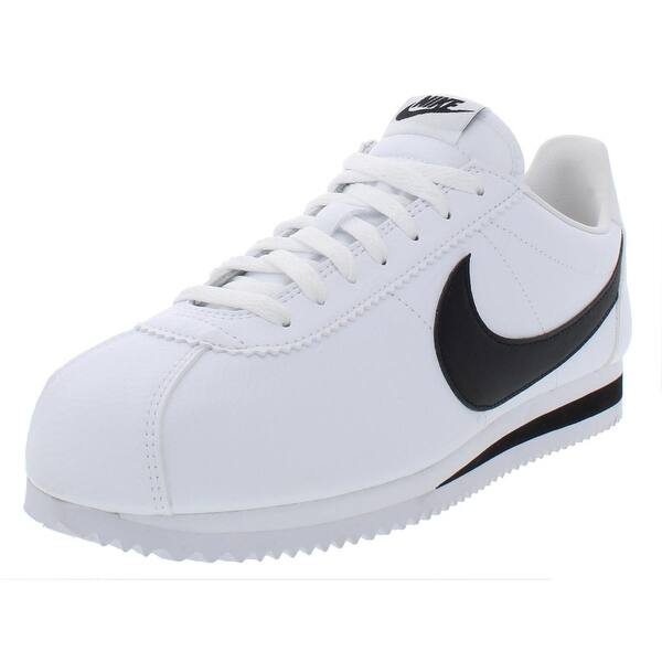Shop Nike Mens Classic Cortez Casual Shoes Leather Low Top