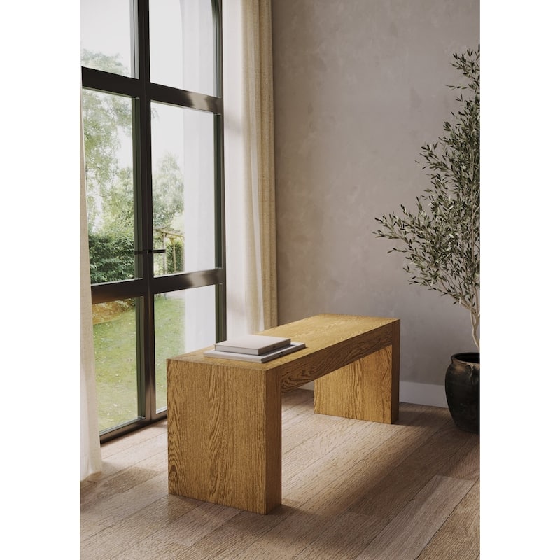 Maven Lane Zeno Wooden Bench