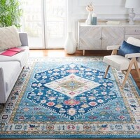 SAFAVIEH Madison Dorene Oriental Medallion Rug - Bed Bath & Beyond ...