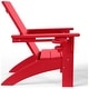preview thumbnail 28 of 58, Shoreside Kids Outdoor Poly Adirondack Chair with Side Table 3-Piece Set