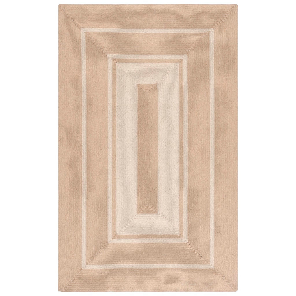 SAFAVIEH Handmade Braided Billee Jute Reversible Rug