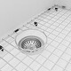 preview thumbnail 66 of 82, Karran Drop-In Quartz 33 in. 1-Hole Single Bowl Kitchen Sink Kit