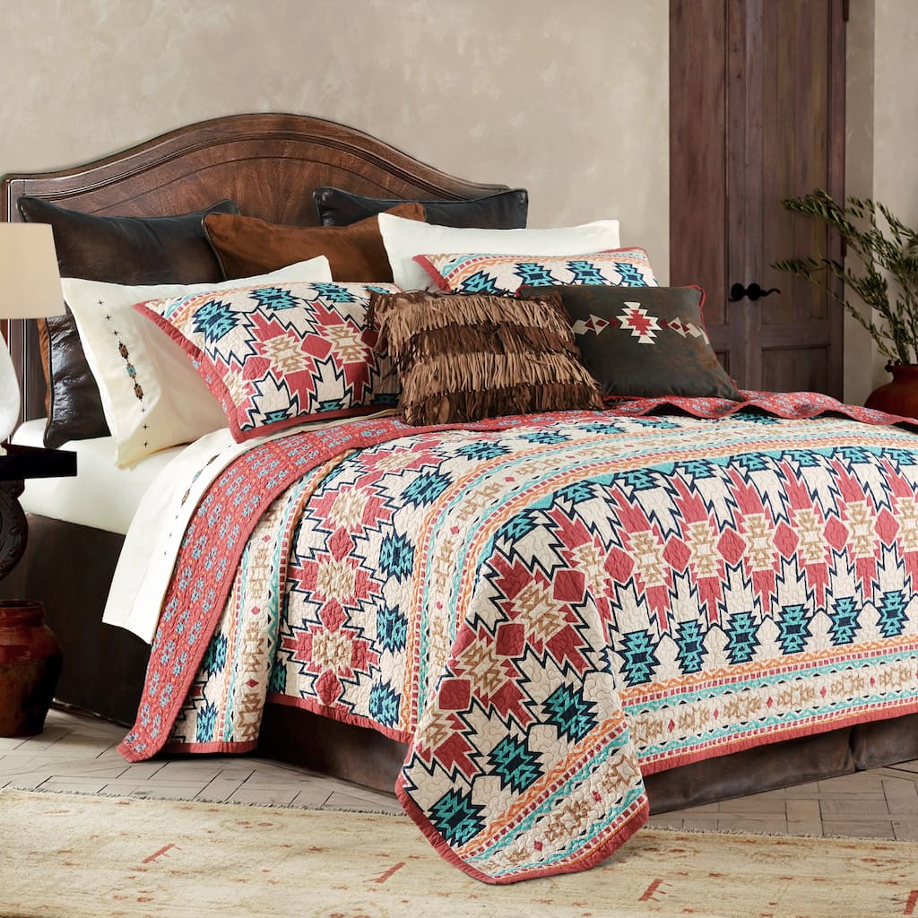 Paseo Road by HiEnd Accents Phoenix Reversible Quilt Set, 3PC