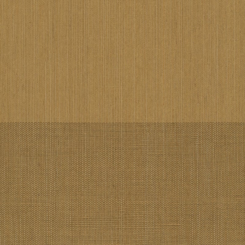 Advantage Yue Ying Light Brown Grasscloth Wallpaper - 36in x 288in x 16.025in