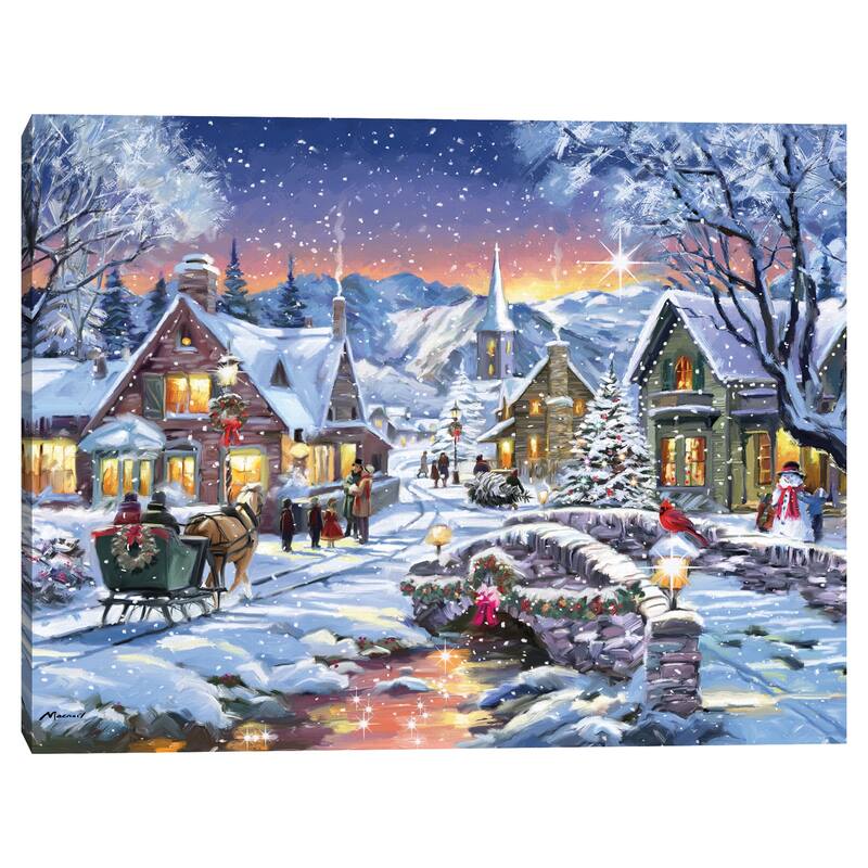 Tinsel Town by The Macneil Studio Canvas Art Print