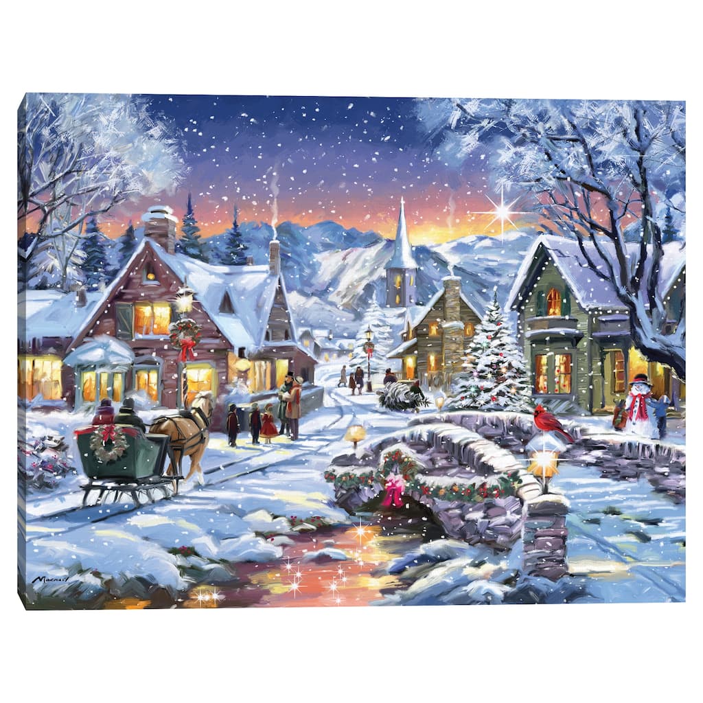 Tinsel Town by The Macneil Studio Canvas Art Print