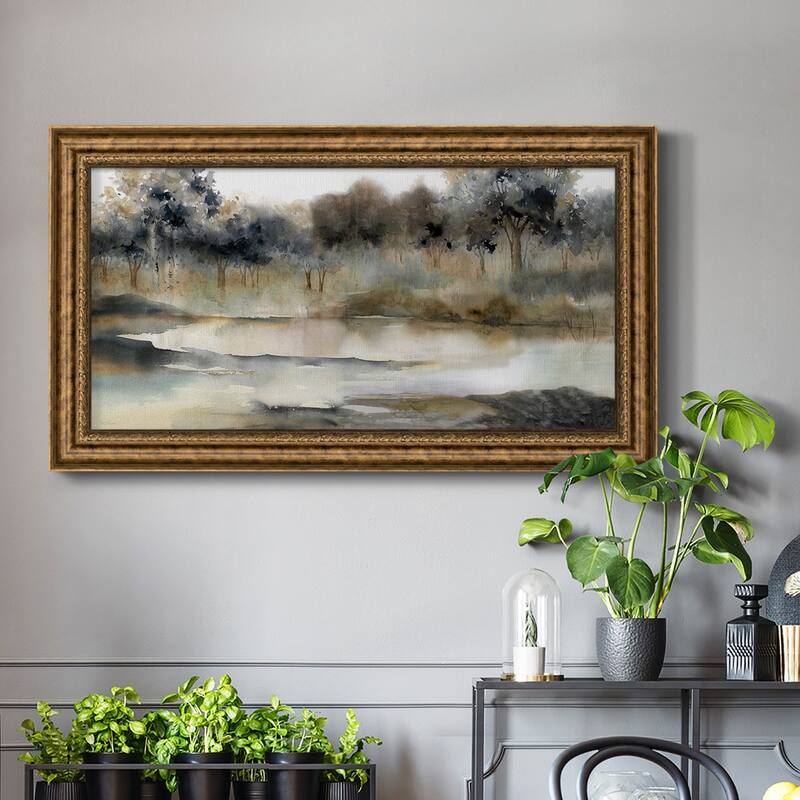 Serene River Premium Framed Canvas- Ready to Hang