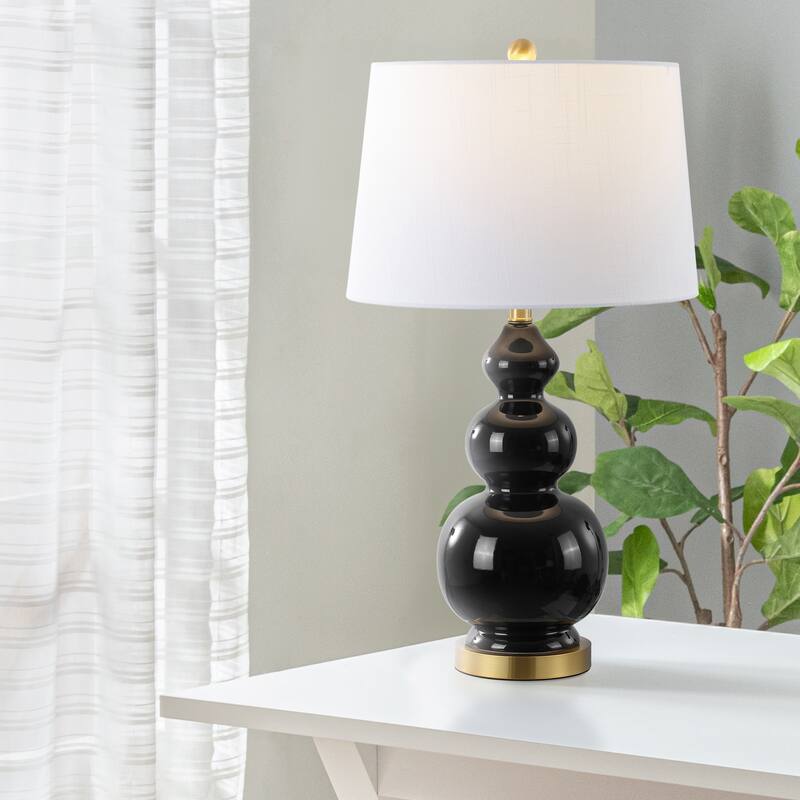 Arthur 27.5" Ceramic LED Table Lamp, Coral by JONATHAN Y