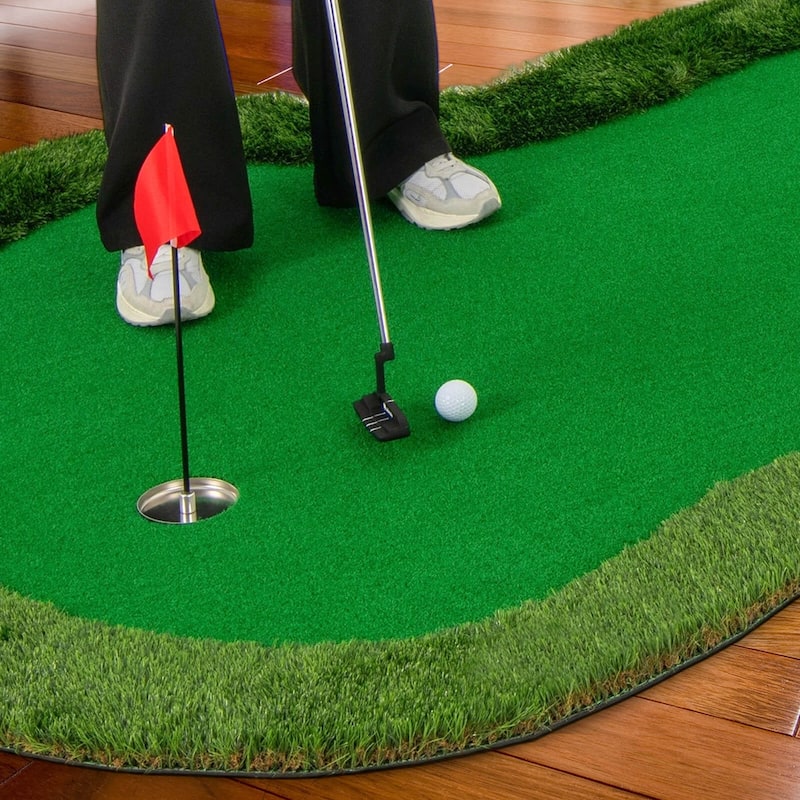 Costway 10 x 3.3/5 FT Golf Putting Green Professional Golf Training