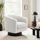preview thumbnail 112 of 122, UIXE 360° Swivel Barrel Accent Chair Armchair For Living Room