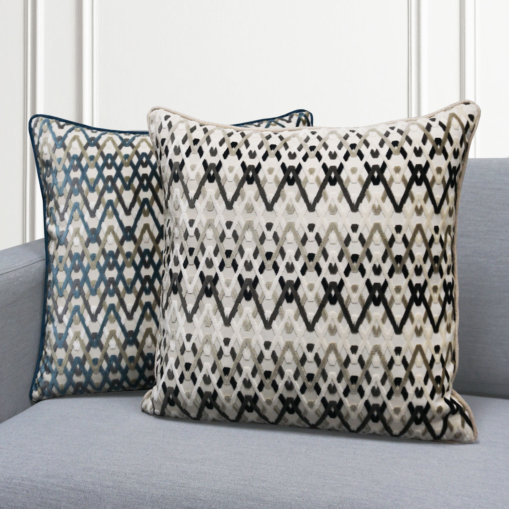 Millihome decorative pillows feather filled sales