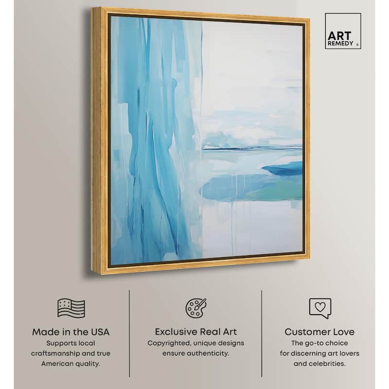 Transcendent Tides I Canvas by Art Remedy