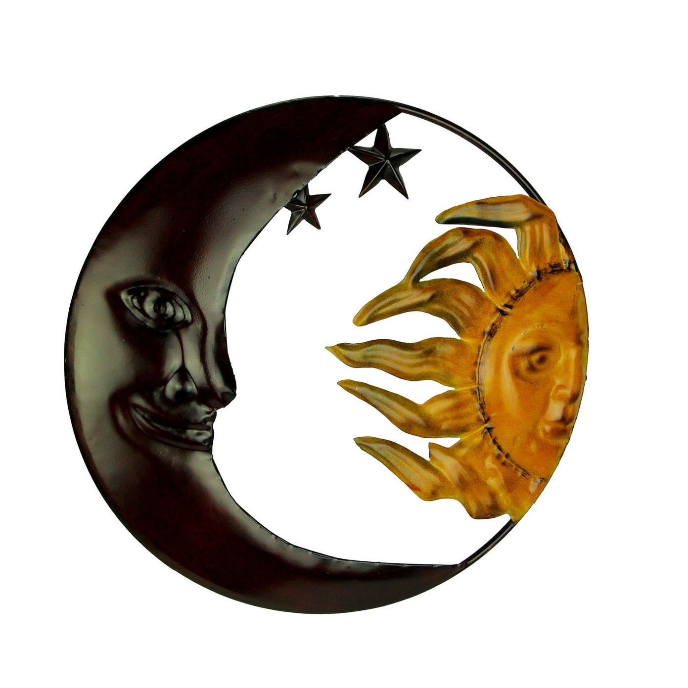 Metal Art Celestial Sun And Moon Indoor Outdoor Wall Decor On Sale Bed  Bath  Beyond 29122590