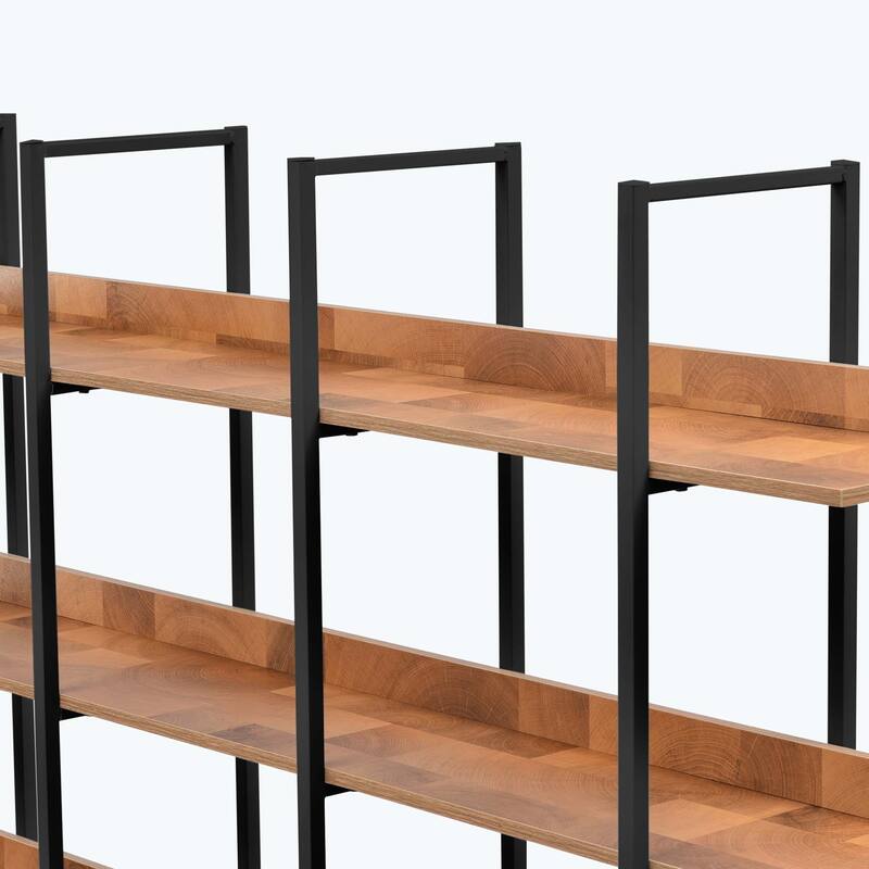 5 Tier Bookcase Home Office Open Bookshelf