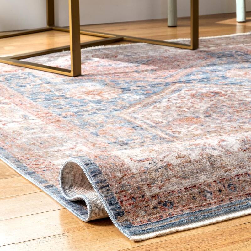Nuloom Sylvie Enchanted Emblem Faded Area Rug