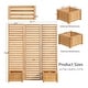 preview thumbnail 3 of 7, Wood Raised Garden Bed Outdoor Elevated Planter Box - 71"x62"