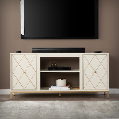 SEI Furniture Marradi Media TV Stand with Storage for TV's up to 60 in