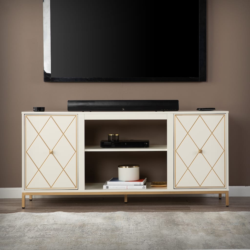 SEI Furniture Marradi Media TV Stand with Storage for TV's up to 60 in