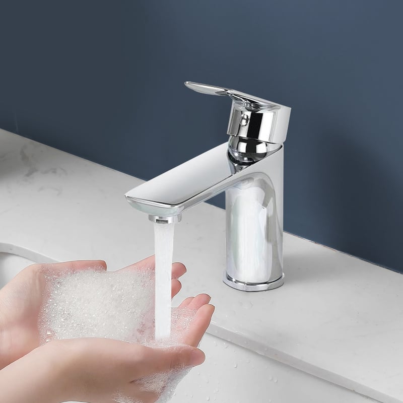 Topcraft Single Handle Bathroom Sink Faucet