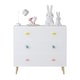 preview thumbnail 8 of 18, 3-Drawer Kids Dresser and Nightstand: Multi-Purpose Storage Cabinet for Nursery, Toddler Room, Bedroom, and Living Room